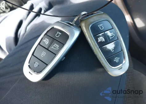 2022 Hyundai Santa Fe Hybrid Blue z USA, uszkodzony, nr VIN KM8S2DA12NU049195